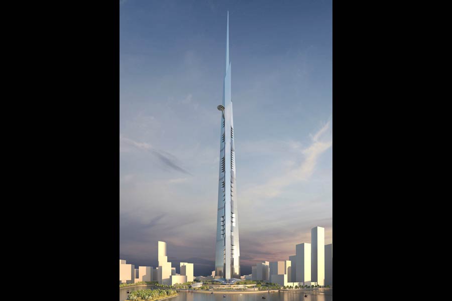 World’s tallest skyscraper under construction in Saudi Arabia