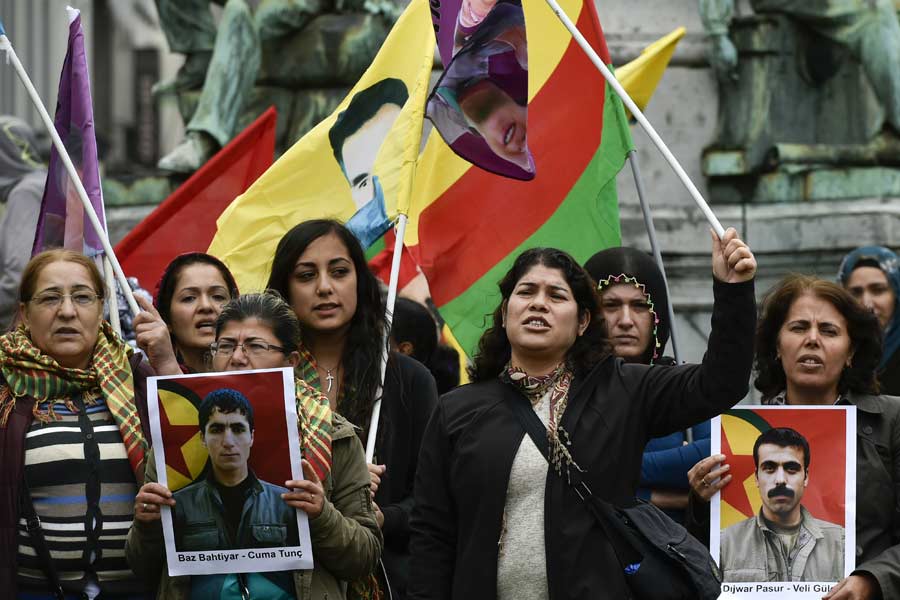 Kurdish Fighters Seen as Primary Target of Turkey’s Erdogan