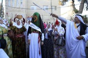 Palestinian Bridal Dresses (Photo: Eloise Bollack/The Media Line)