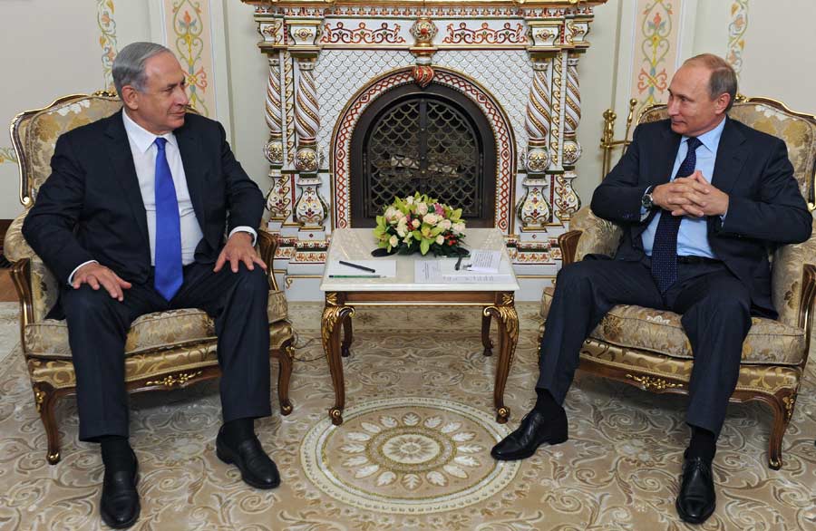 Putin and Netanyahu agree to Coordinate Counter-Terrorism