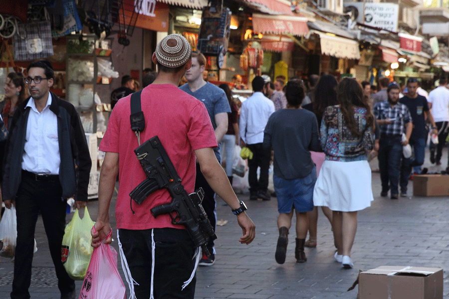 Israelis Have Guns, but Gun Culture is Controlled