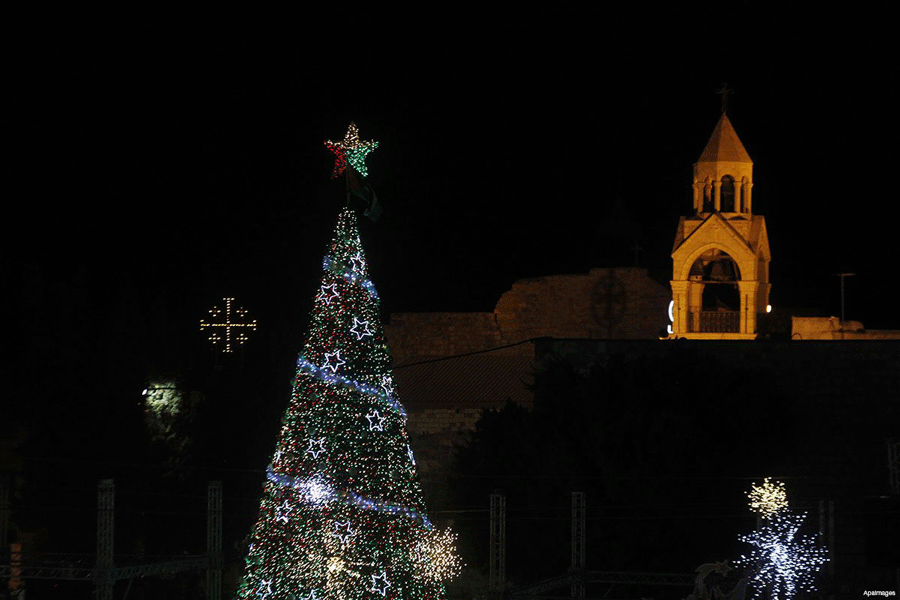 Christmas Celebrated in Bethlehem as Tourists Return