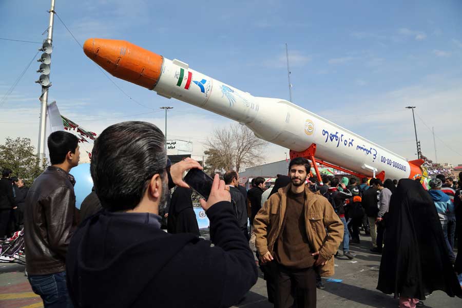Iran Test-fires Medium-range Ballistic Missile