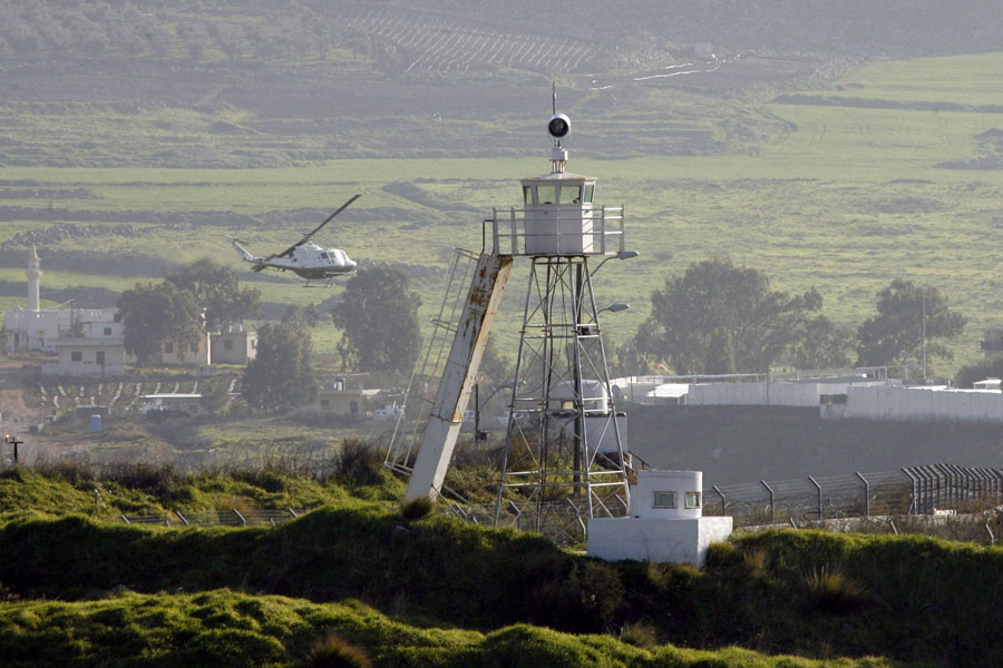 New Watchtowers on Border Between Israel and Lebanon