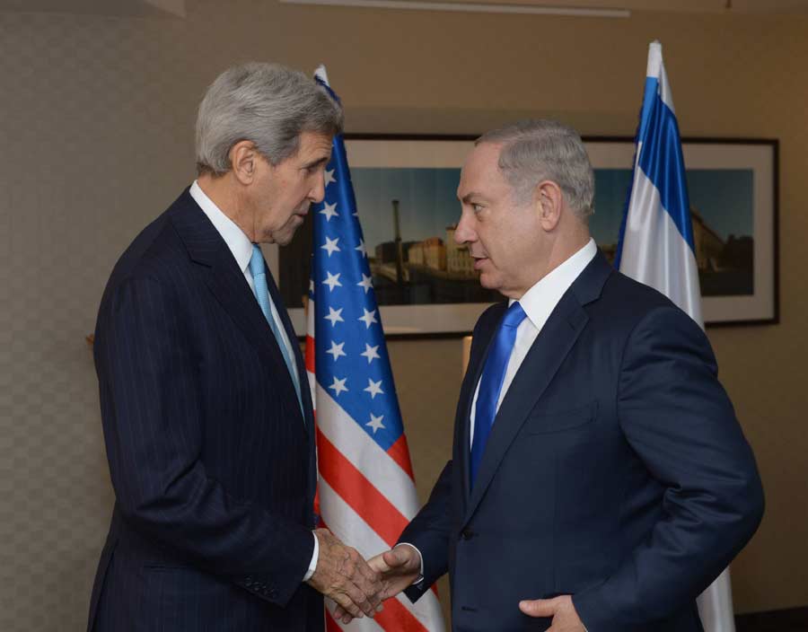 SecState Kerry and PM Netanyahu Set to Meet: French Initiative and Negative Report to Agenda