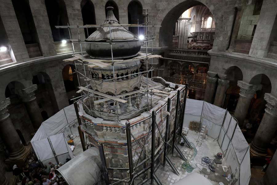 Jesus’ Tomb Opened for First Time since 16th Century