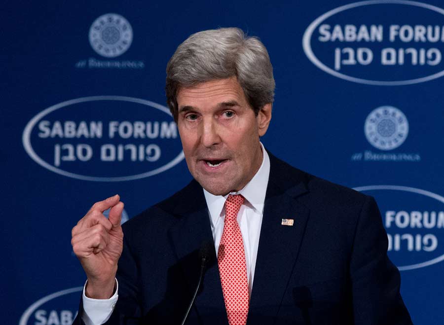John Kerry Says Two-State Solution In Danger