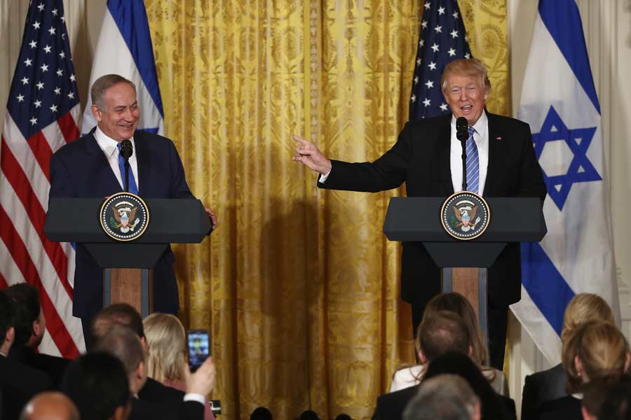 Trump Hosts Netanyahu at White House: Comradery on Display Despite Hints of Disagreement