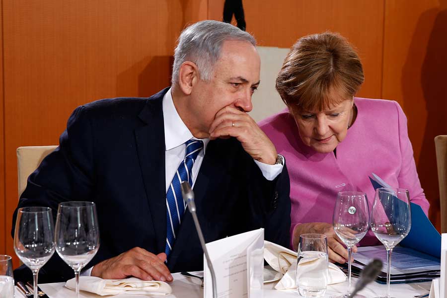 Israel-Germany Tensions Mount as Merkel Seeks Way to Avoid No Vote on Anti-Israel Resolution