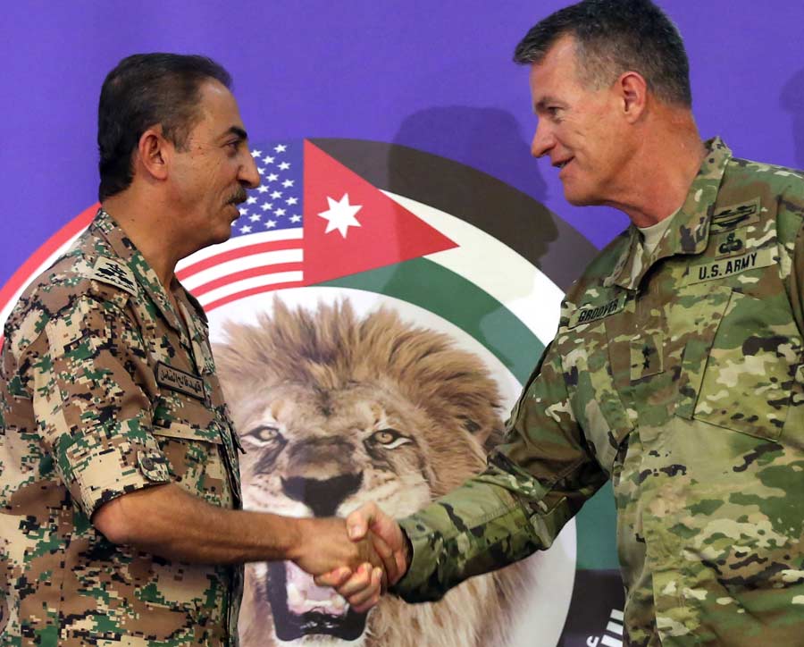 Large International Military Exercise In Jordan