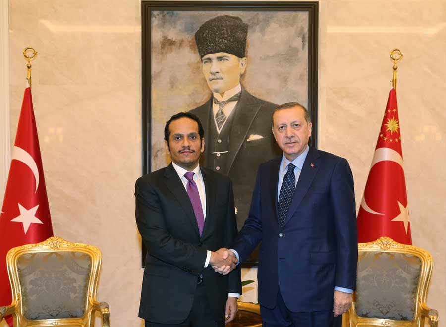 Turkey’s Erdogan Backs Qatar in Gulf Split