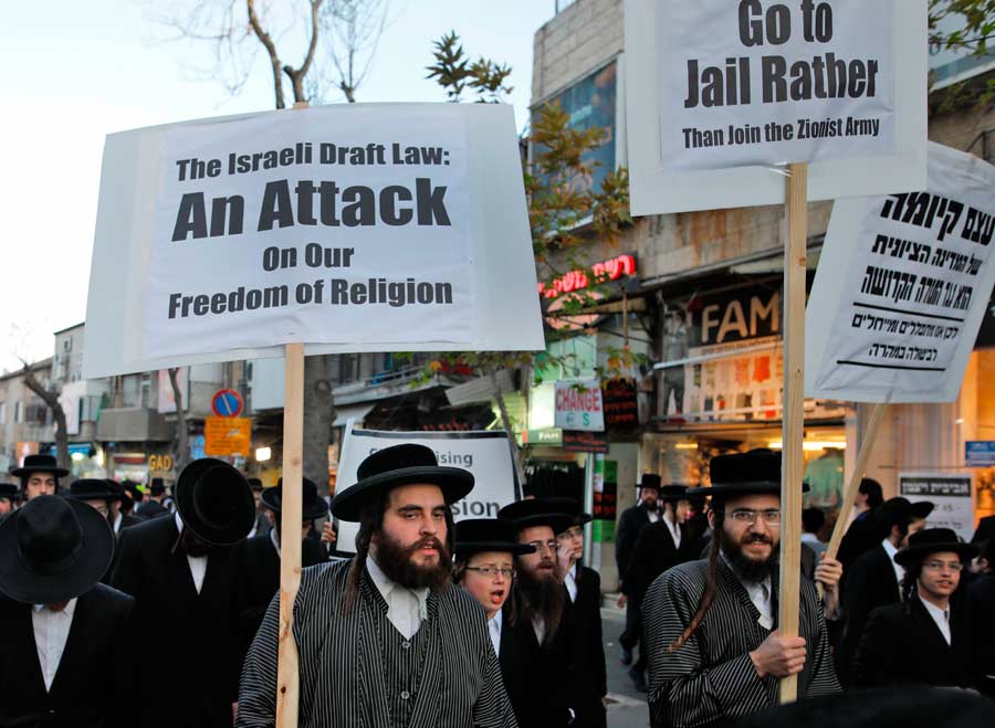 In Revisiting Draft Bill, Israeli Government Risks Drawing Ultra-orthodox Ire