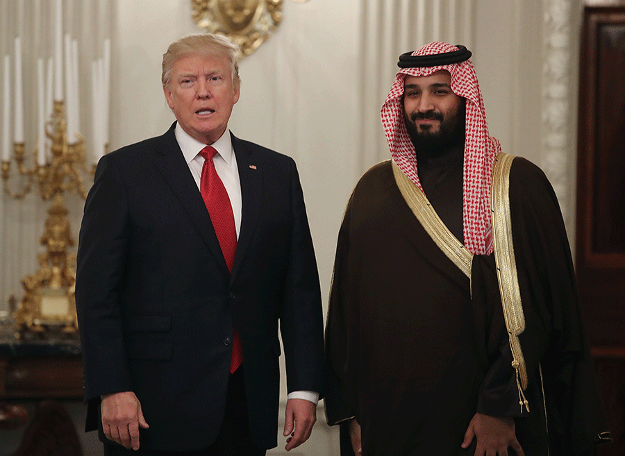 President Trump Scolds Saudi Arabia Over Involvement In Yemen Conflict