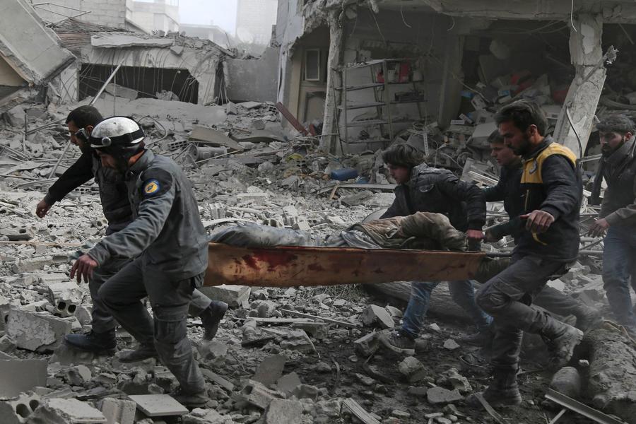 Syria: Despite UN Ceasefire, Regime Air Strikes Hit Besieged Eastern Ghouta