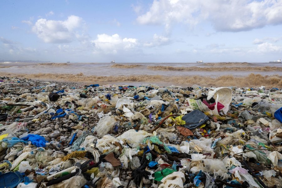 Trash On Lebanese Shores Shows Continued Pollution In Mediterranean