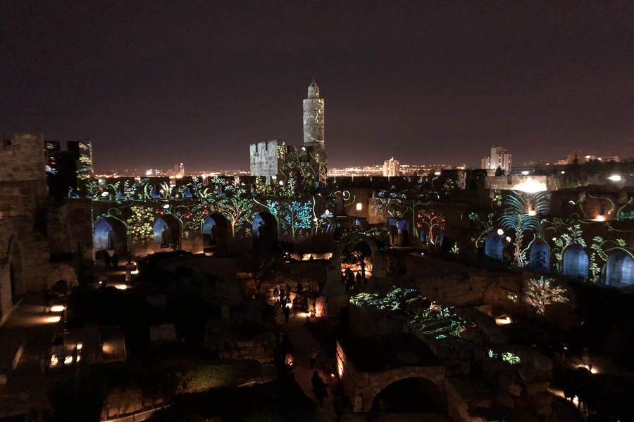 King David’s Return: New Show Lights Up Jerusalem Nights