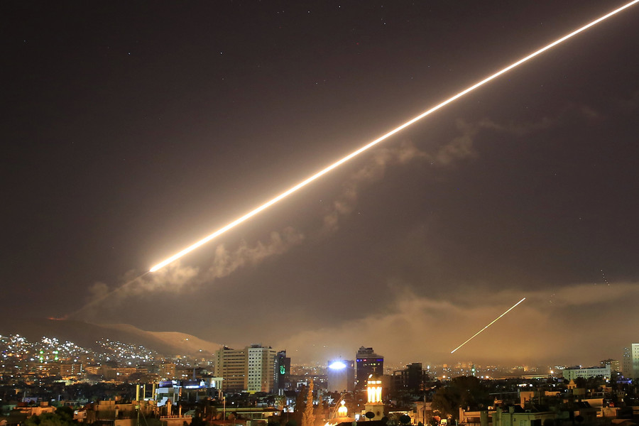 Dozens Killed In Missile Strikes On Military Infrastructure In Syria