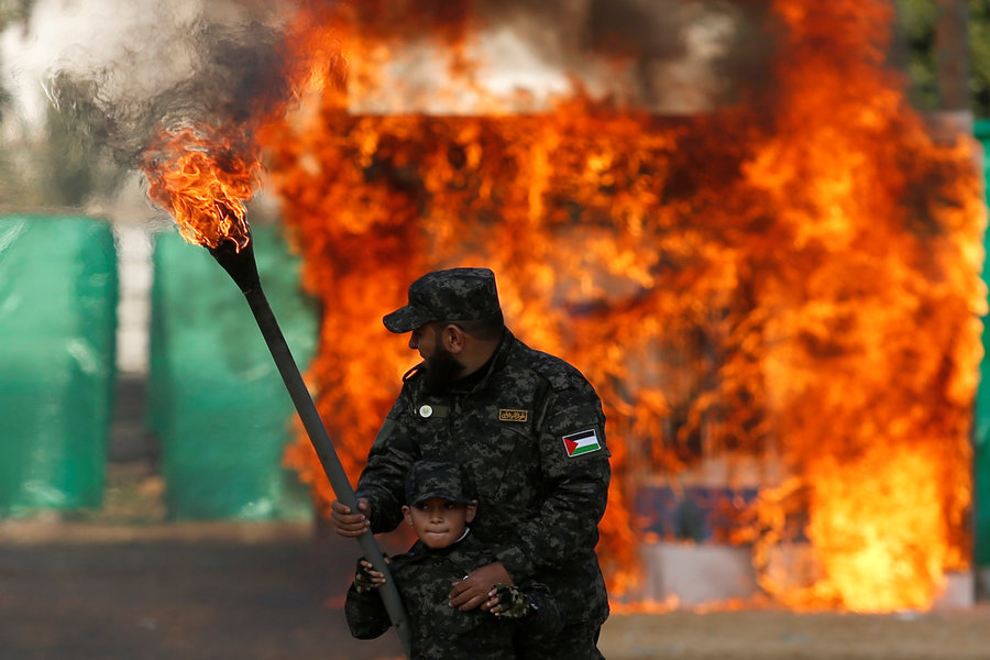 ‘Gaza Spring’? Palestinian Man Sets Self On Fire