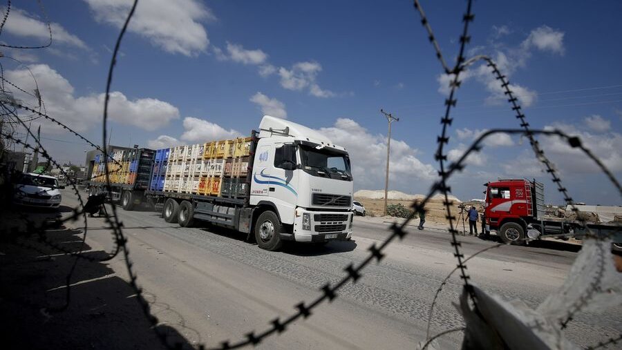 Israel Reopens Kerem Shalom Crossing for Goods but Keeps Erez Closed for Pedestrians