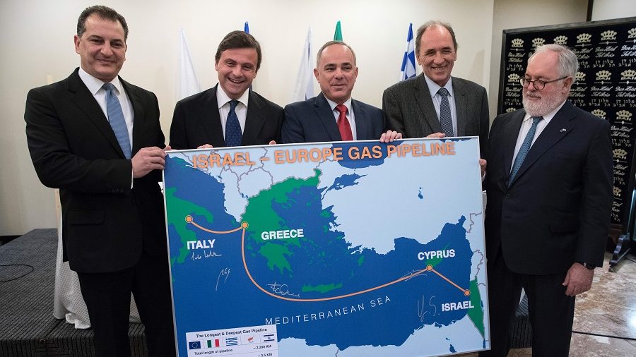 Israel, Greece, Italy & Cyprus To Build World’s Longest Gas Pipeline