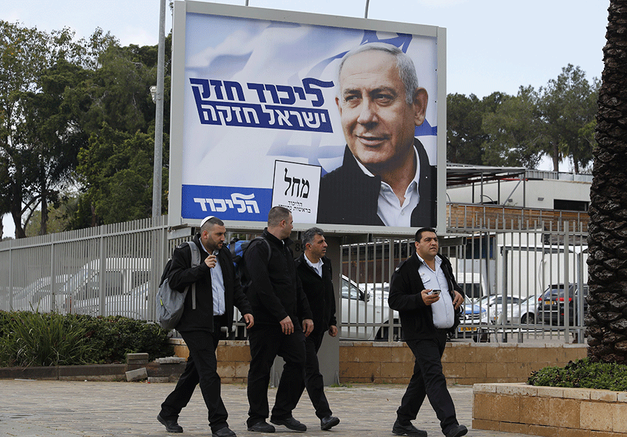 Israel Election Watch:  Netanyahu Remains Well-Positioned with 8 Days to Go