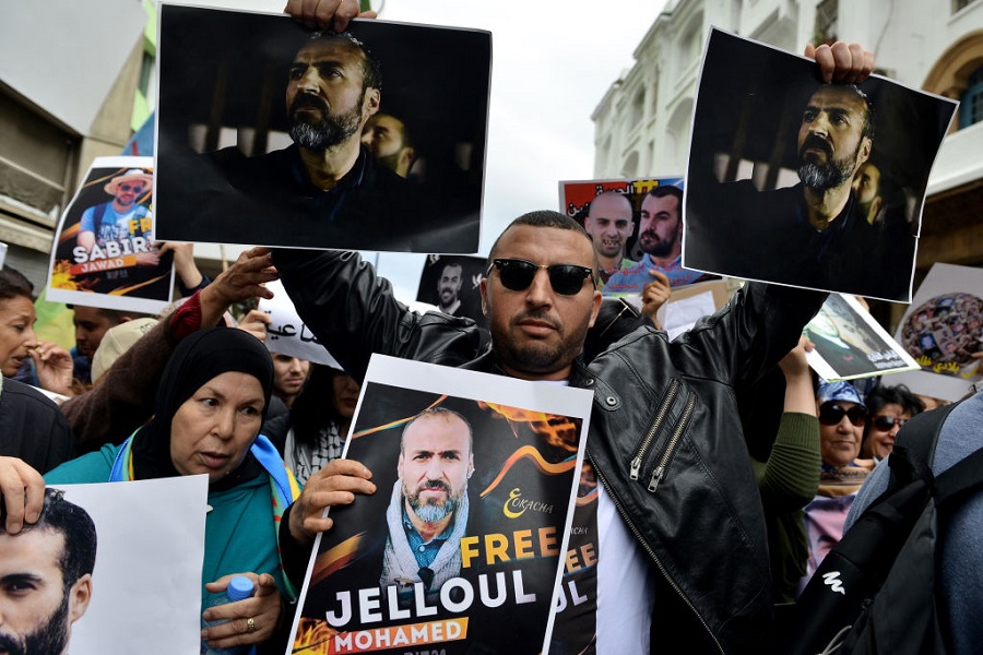 Thousands Protest in Morocco Demanding Release of Jailed Activists
