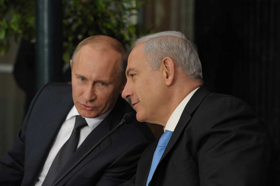 PM Netanyahu to Meet Putin in Moscow 5 Days Ahead of Israeli Elections
