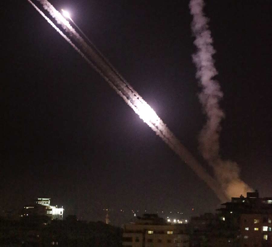 IDF Strikes Hamas Targets in Gaza After Two Rockets Fired at Israel