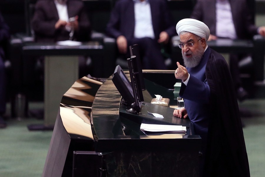 Rouhani Compares Tensions with US to 1980s-era Iran-Iraq War
