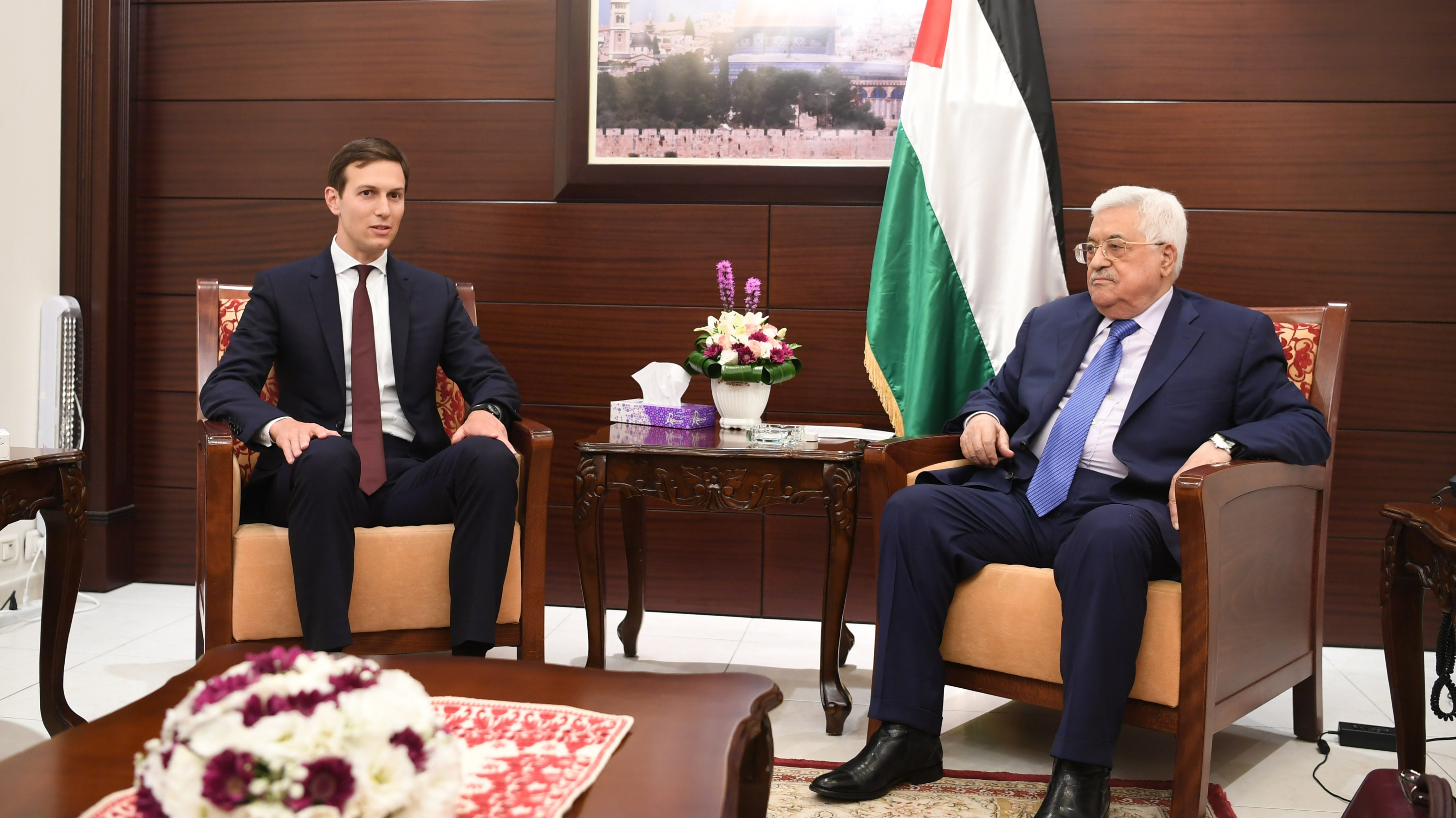 Kushner: “People Surrounding Abbas…Attack and Say Crazy Things…”