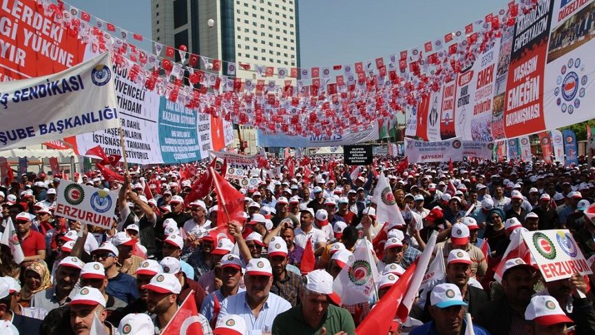 May Day in Turkey