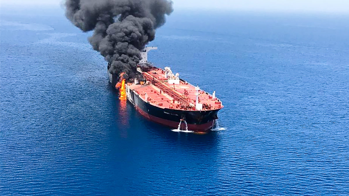 Trump Holds Iran Responsible for Tanker Attacks