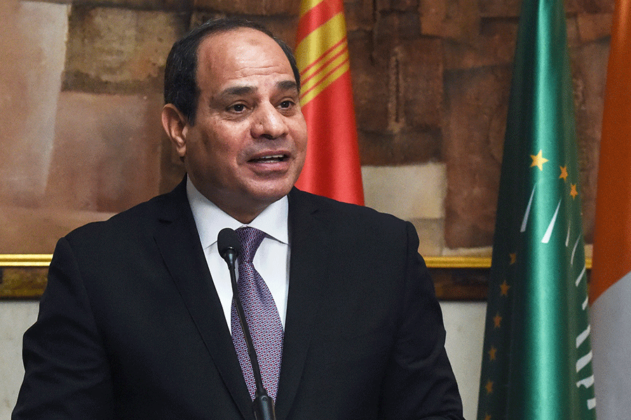 Egyptian President Addresses Iftar Dinner: Unclear on Palestinian Future