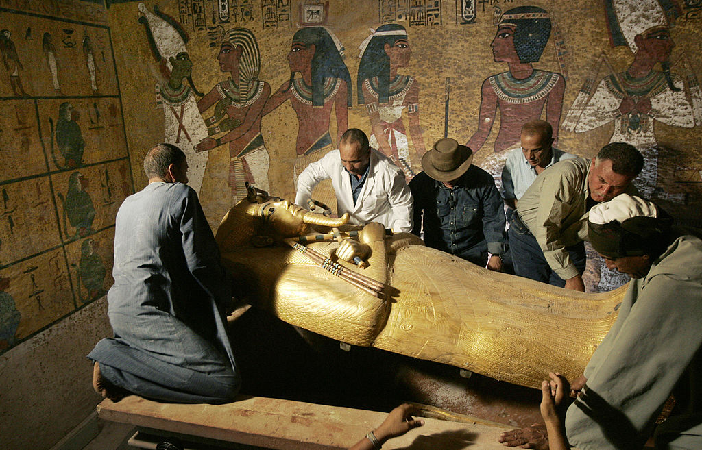 Egypt Spruces Up King Tut’s Sarcophagus
