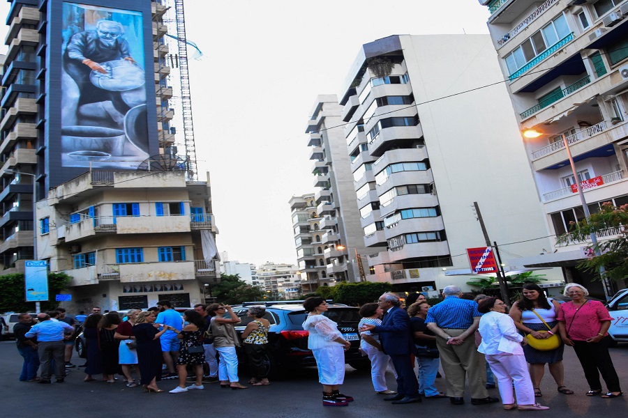 Lebanon Mural Pays Homage To Lost Craft of Brass Pan Polishing