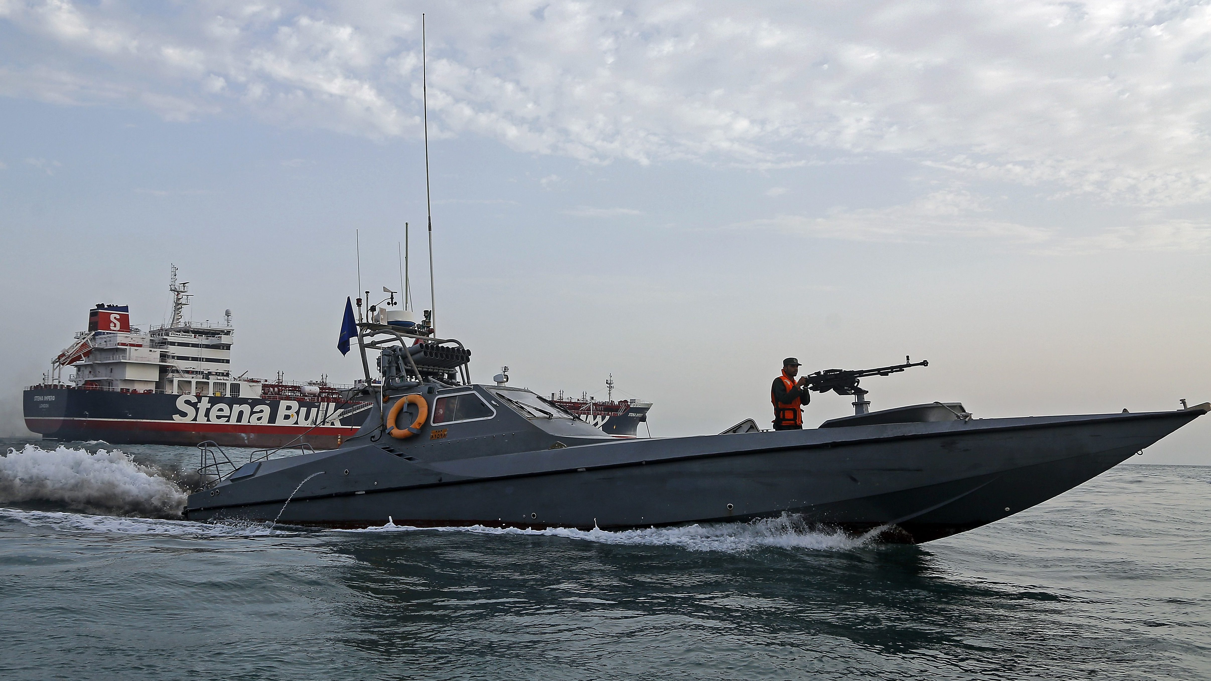 Iranian Revolutionary Guard Provokes American Naval Vessels in the Gulf