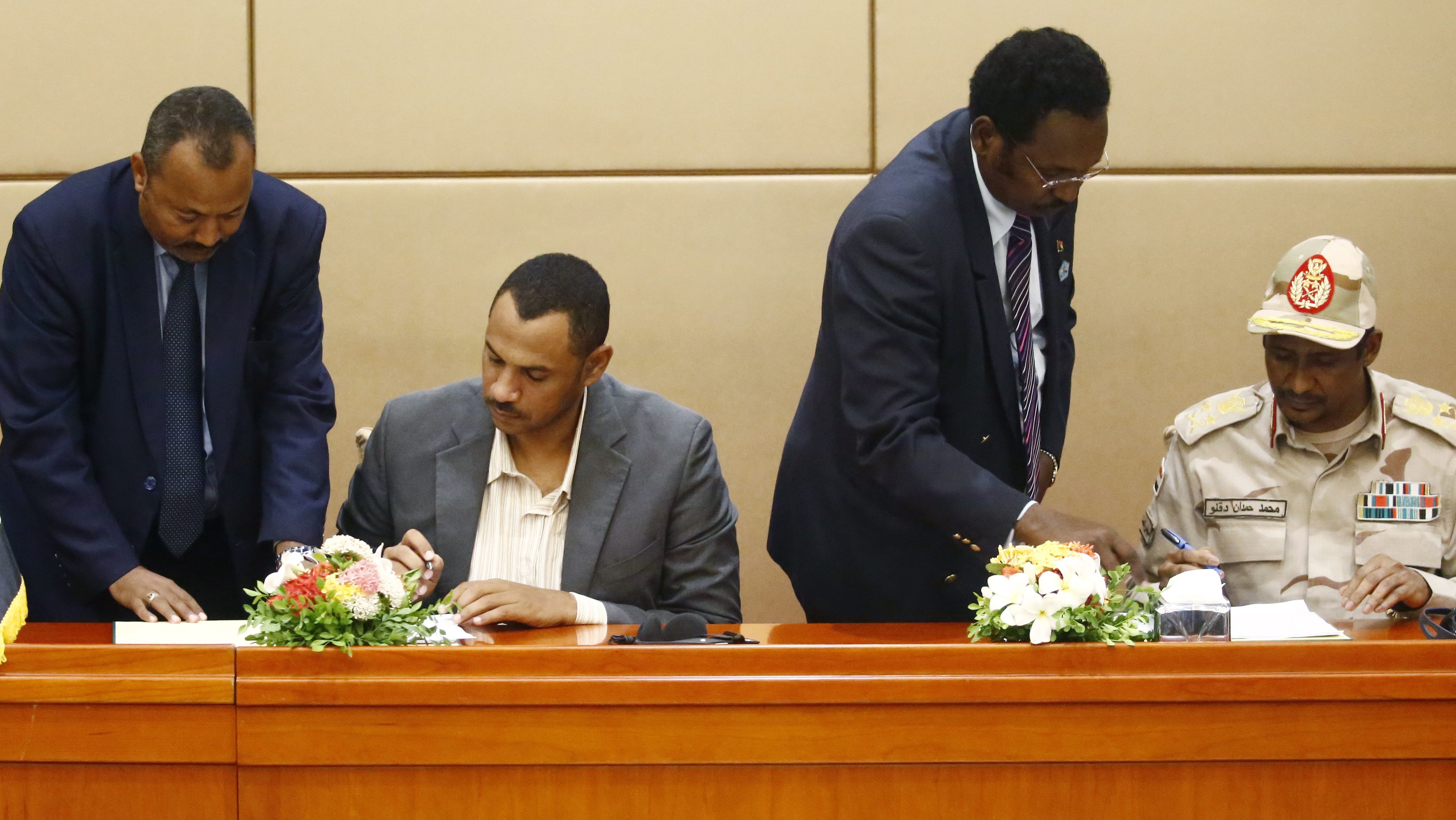 Sudan’s TMC and Opposition Initial Constitutional Declaration