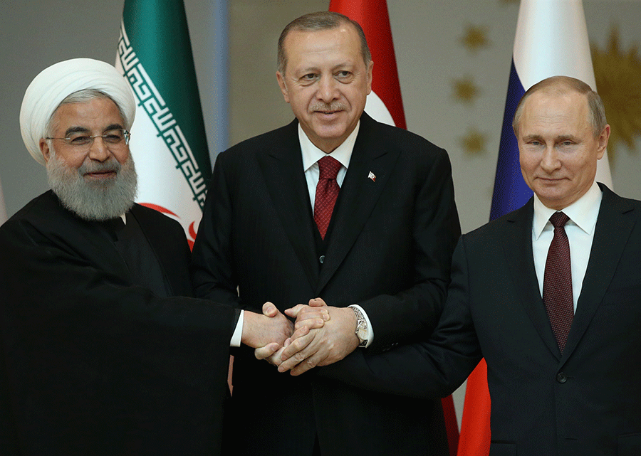 Turkey Hosts Syria Summit: Erdogan, Putin and Rouhani