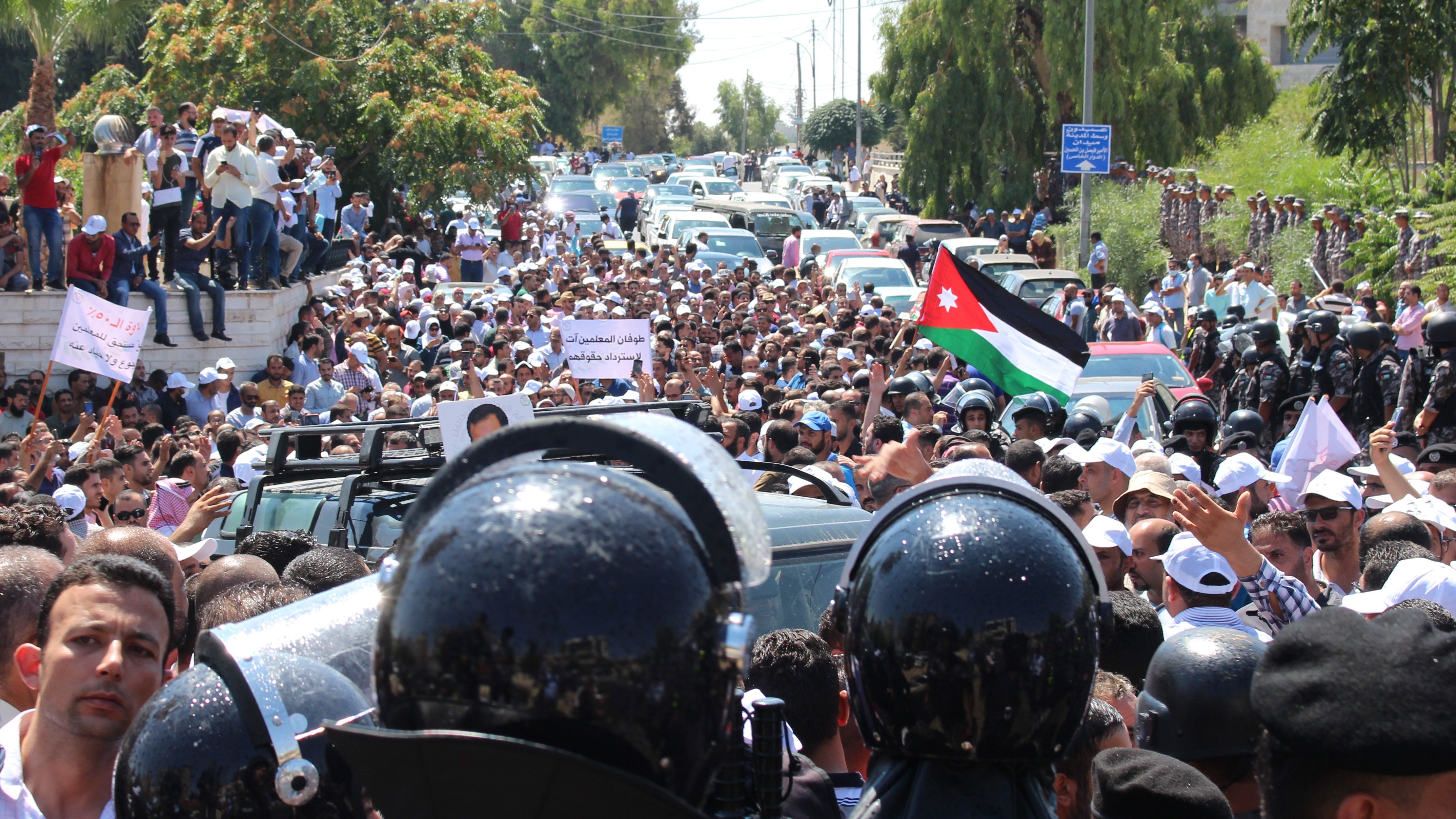 Jordan Shuts Down Teachers Union, Arrests Leaders