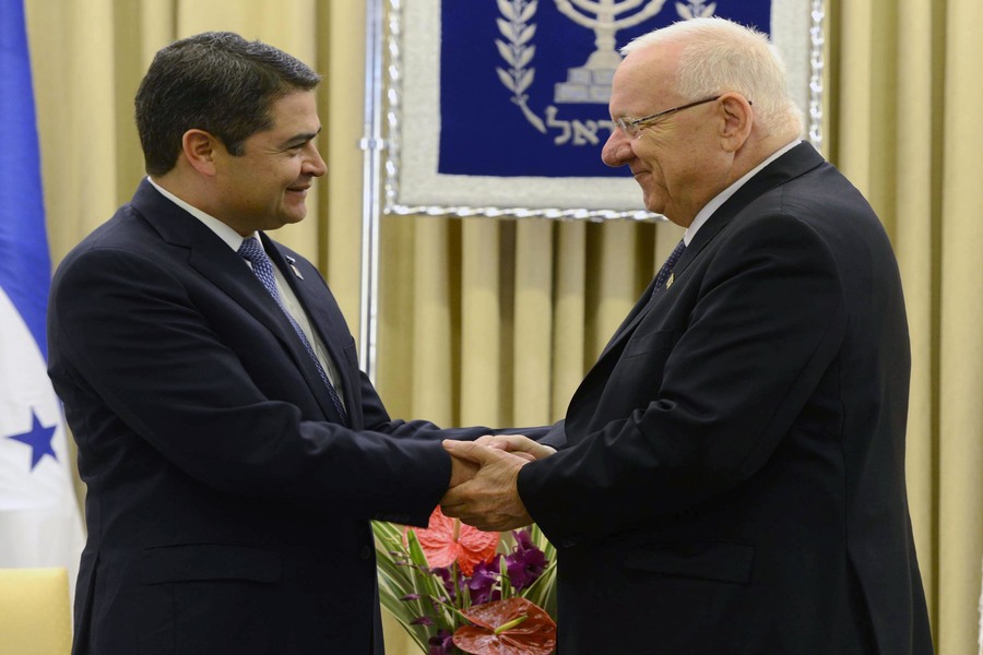 Honduran President in Jerusalem to Inaugurate ‘Diplomatic Office’