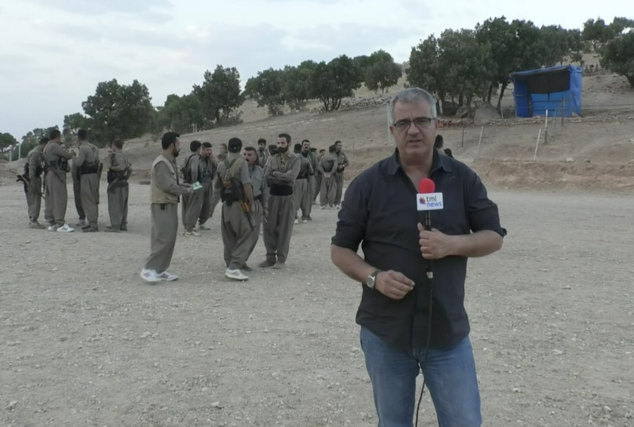 The Media Line Reporting Live from Iraq