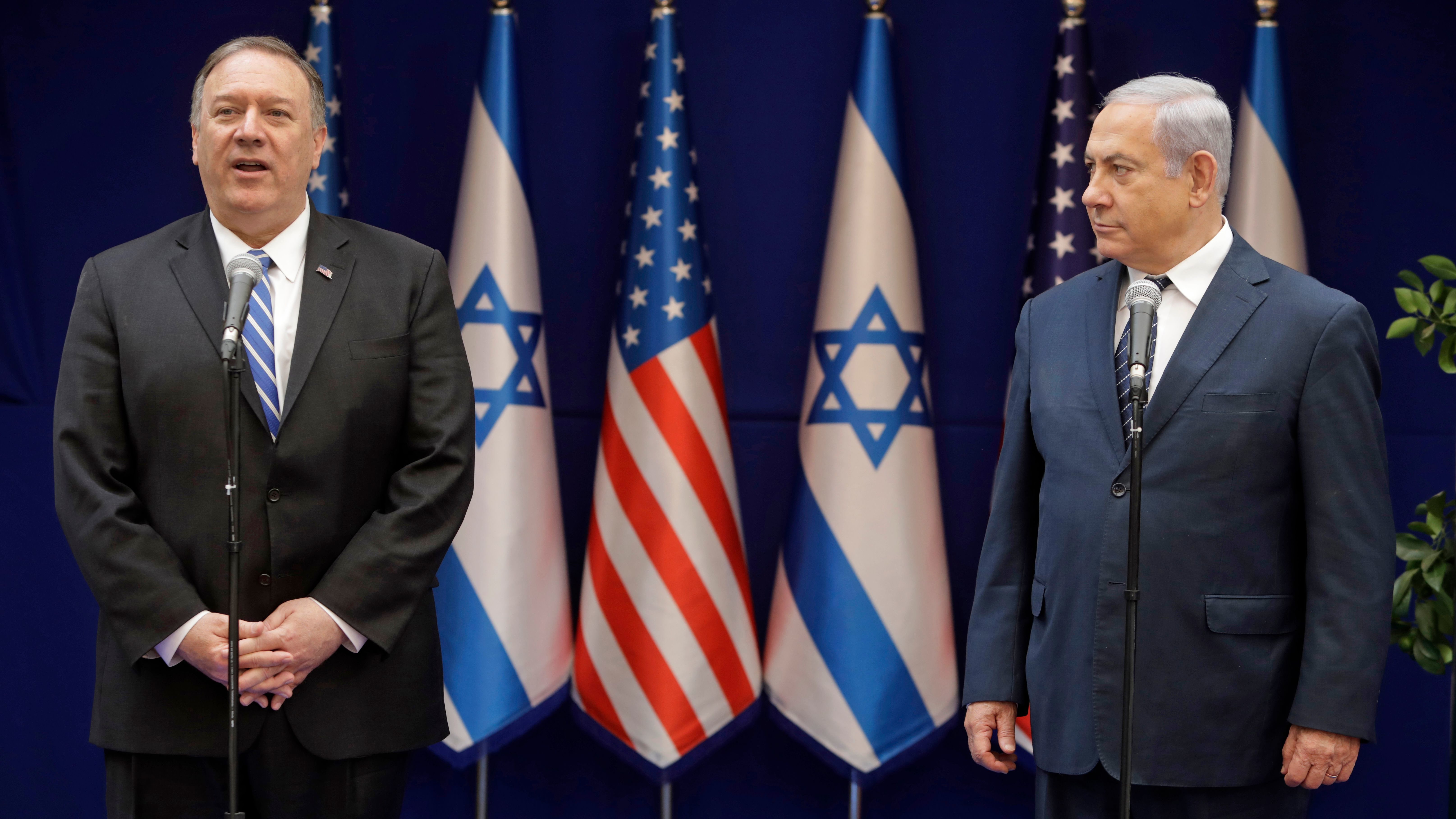 With Syria in Further Turmoil, Pompeo and Netanyahu Talk Iran
