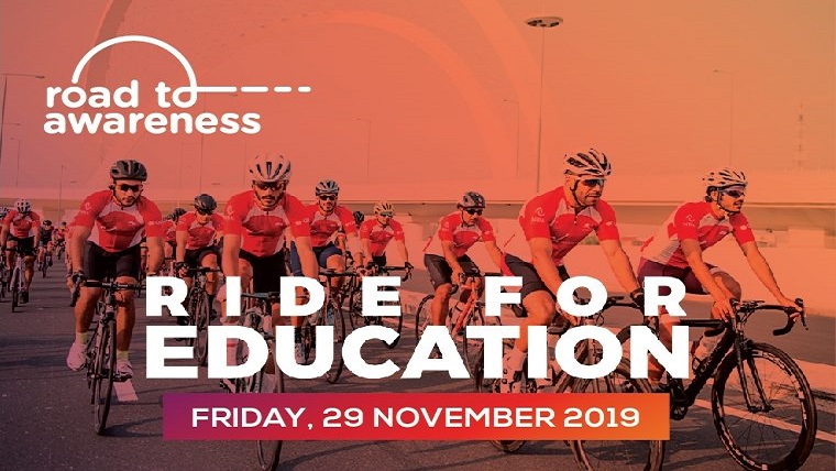 Cyclists in Doha to Raise Education Funds for Underprivileged
