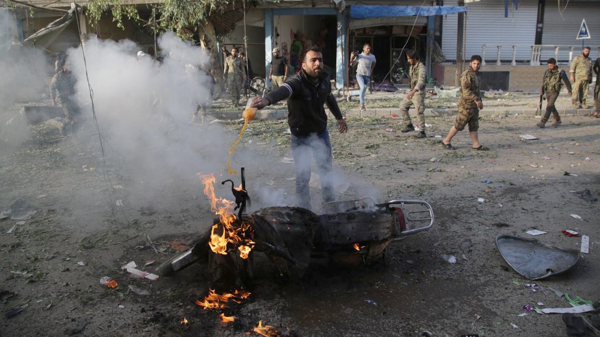 Turkey, Kurdish Forces Blame Each Other for Syria Car Bombing