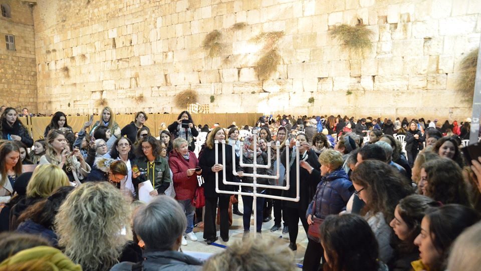 Hanukkah Candlelighting with Women of the Wall