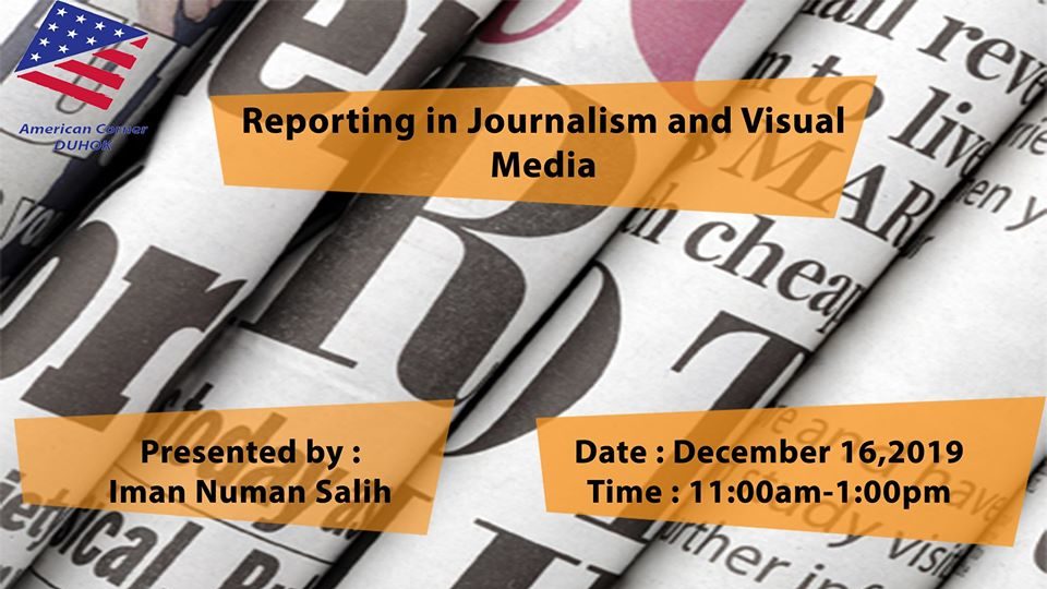 Workshop: Writing for Newspapers and TV