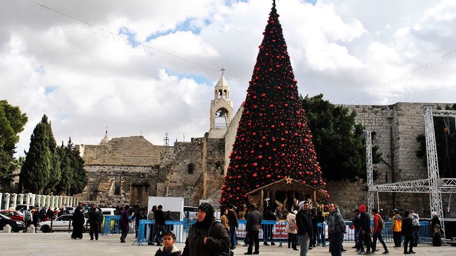 Bethlehem Packed with Holiday Revelers