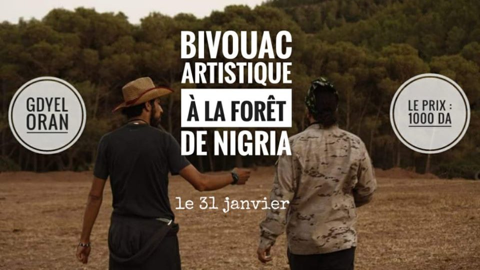 Artistic Bivouac in the Forest of Nigria, Gdyel, Algeria