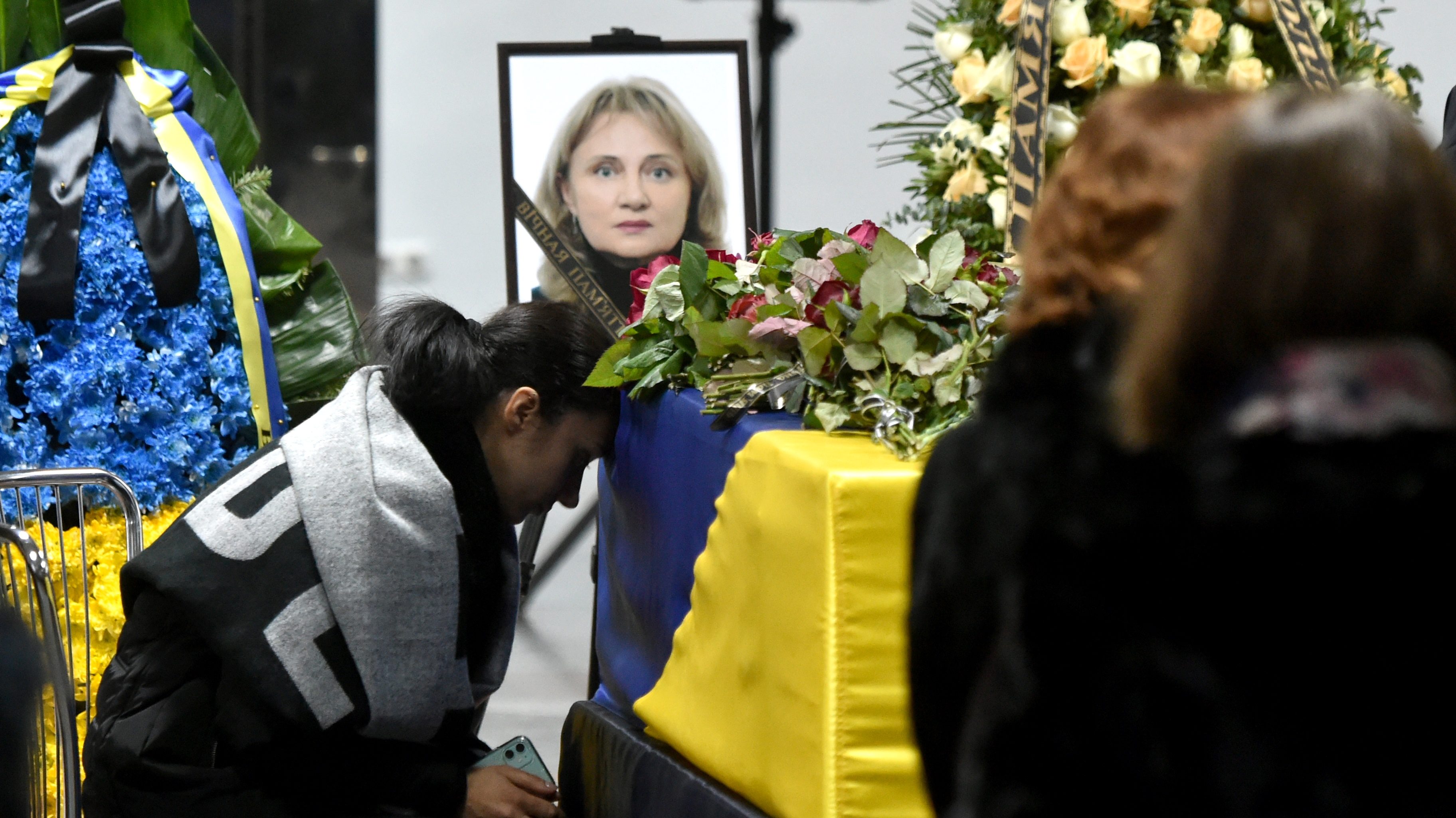 Bodies of Ukrainian Victims of Iran Shootdown Return Home