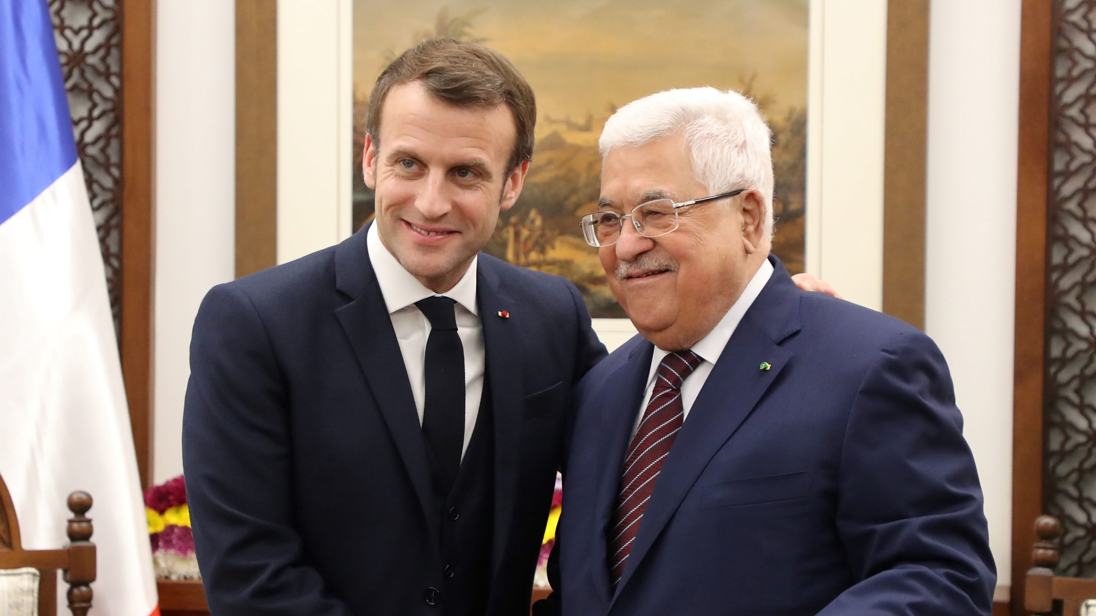 Abbas calls on France to Recognize Palestinian State (with VIDEO REPORT)